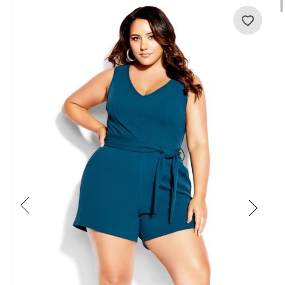 Empire Playsuit by City Chic